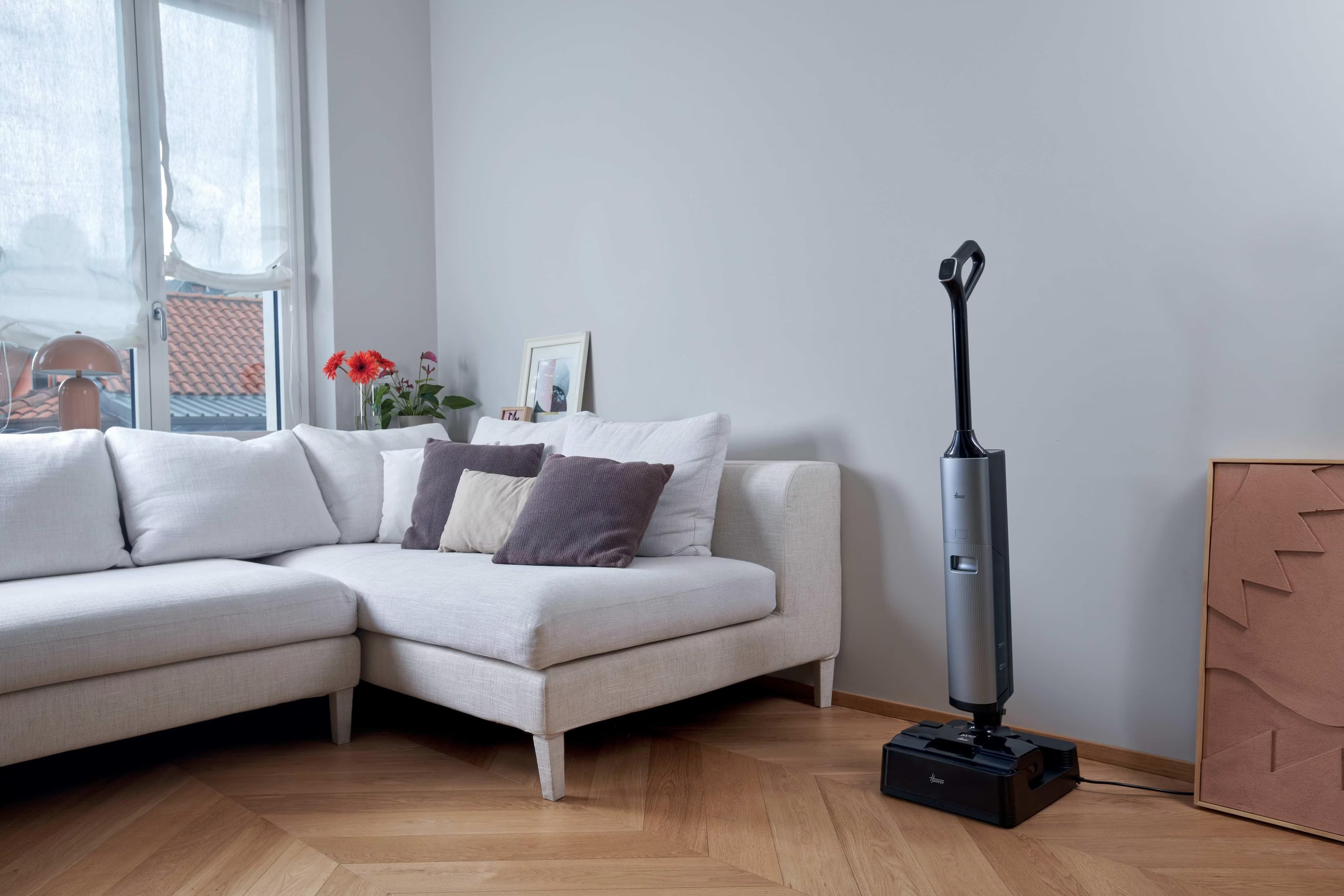 Hoover Hw600 011 Stick Vacuum Battery Dry&Wet Bagless 220 W Black