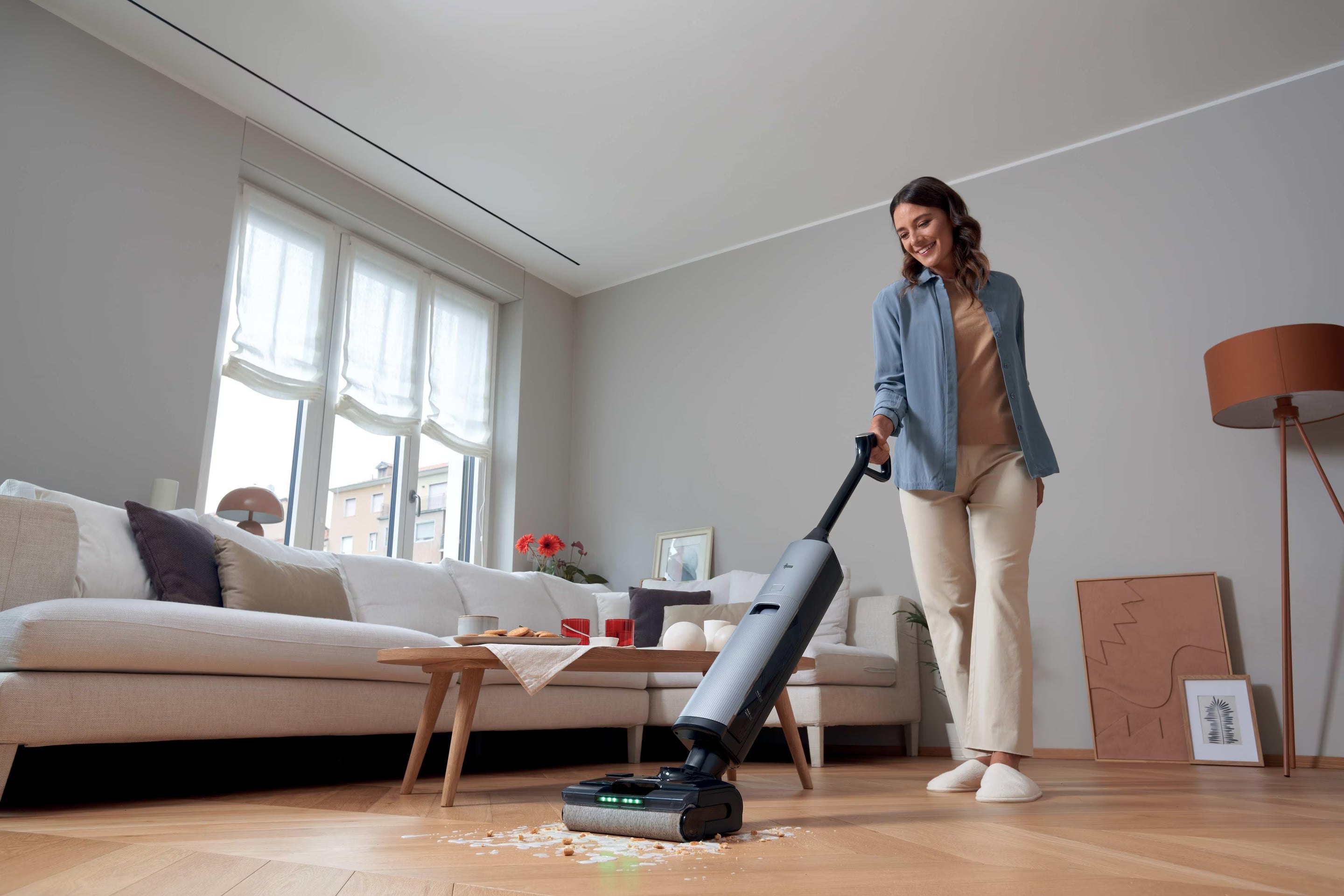 Hoover Hw600 011 Stick Vacuum Battery Dry&Wet Bagless 220 W Black