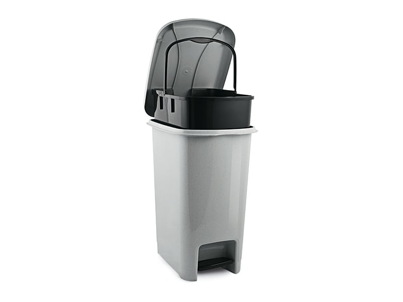 Ucsan Slim Pedal Dustbin With Inner Bucket, 35 L, 44.5x31x55.5 cm