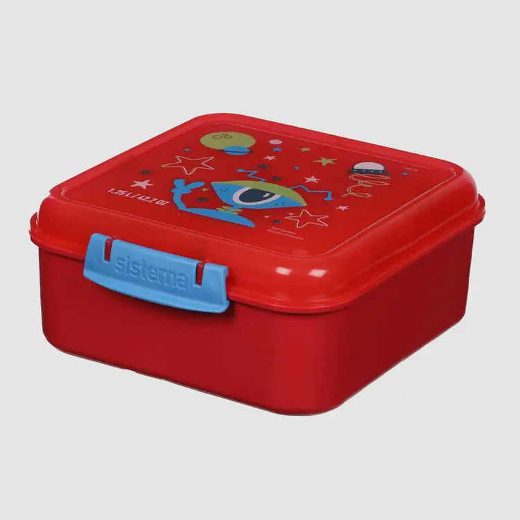 Sistema 1.25L Bento Cube Lunch IML Kids