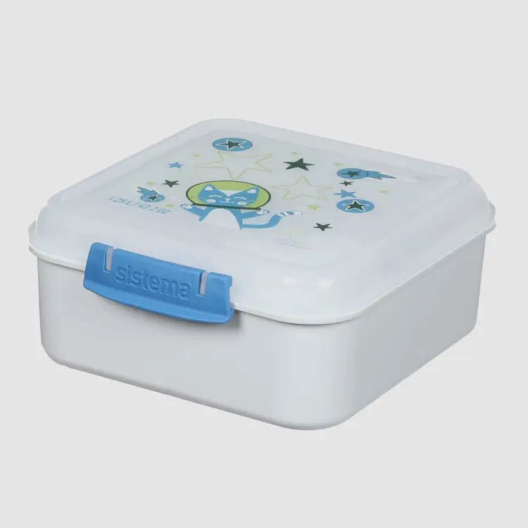 Sistema 1.25L Bento Cube Lunch IML Kids