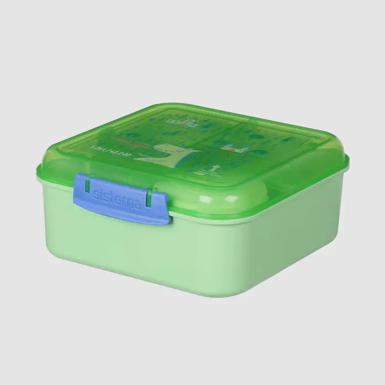 Sistema 1.25L Bento Cube Lunch IML Kids