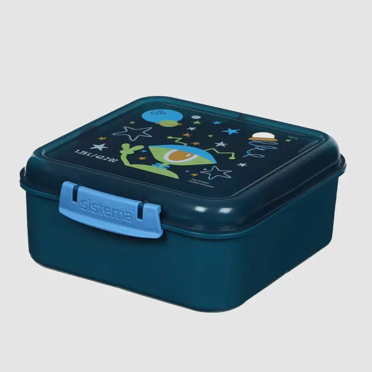 Sistema 1.25L Bento Cube Lunch IML Kids