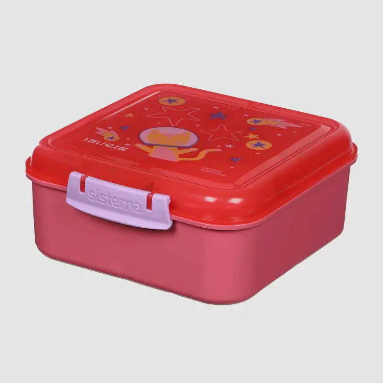 Sistema 1.25L Bento Cube Lunch IML Kids