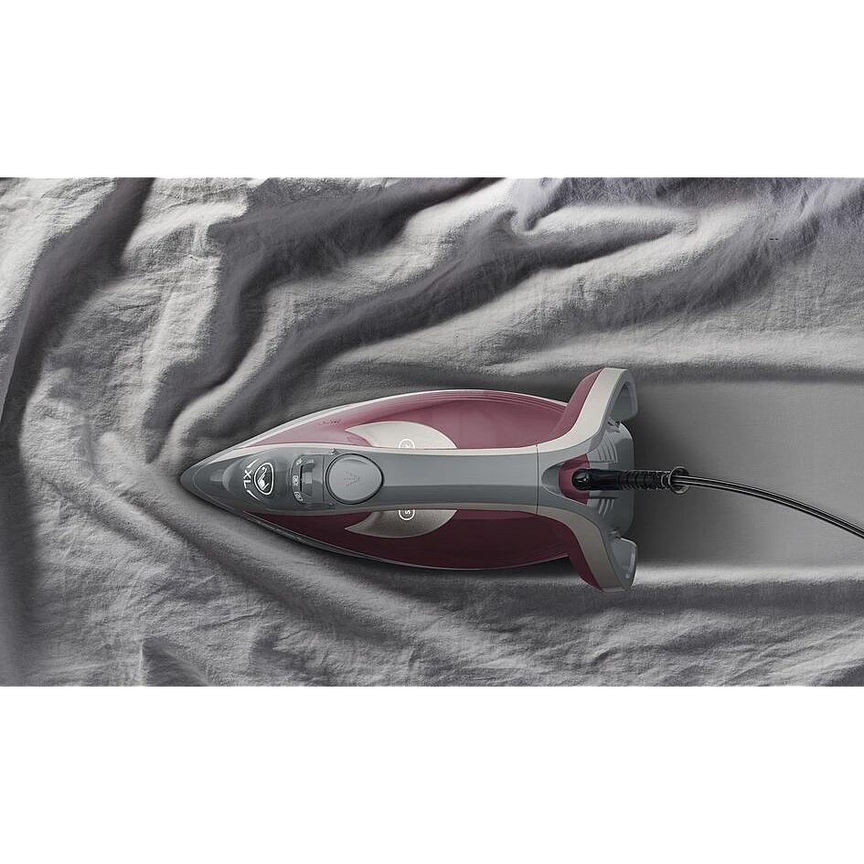 Tefal Steam Iron, 2800W, Water Tank Red/Grey