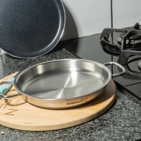 Korkmaz Proline Omelette Double Handle Frying Pan 18 Cm
