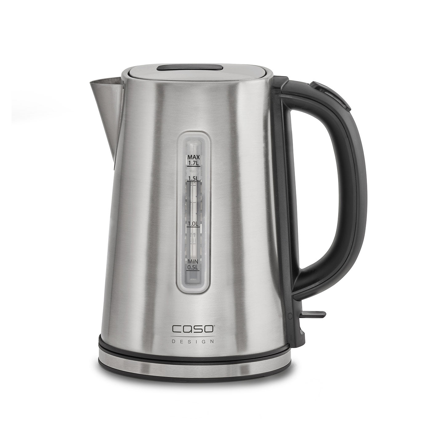 Caso Classico Kettle, 2200W, Housing and interior made of high-quality, tasteless, dimensionally stable and rustproof stainless steel, Overheating Protection, 1.7L up to 7 Cups. Caso Design Product