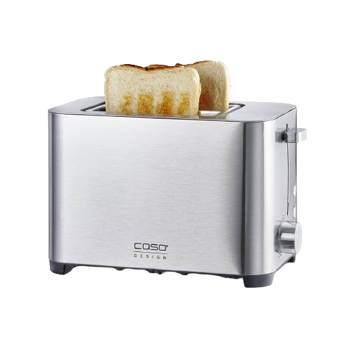 Caso Classico Toaster, 2 Slices, With additional reheat, frozen and cancel functions 5 browning levels for optimum toasting ,Removable crumb tray for easy cleaning.  Caso Design Product
