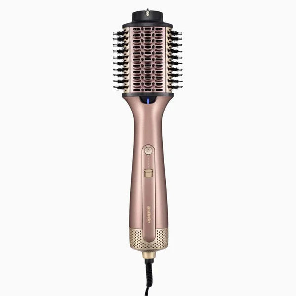 BaByliss 3-in-1 Hot Air Styling Brush for Wet to Dry Hair with Powerful Ionic AS95SDE