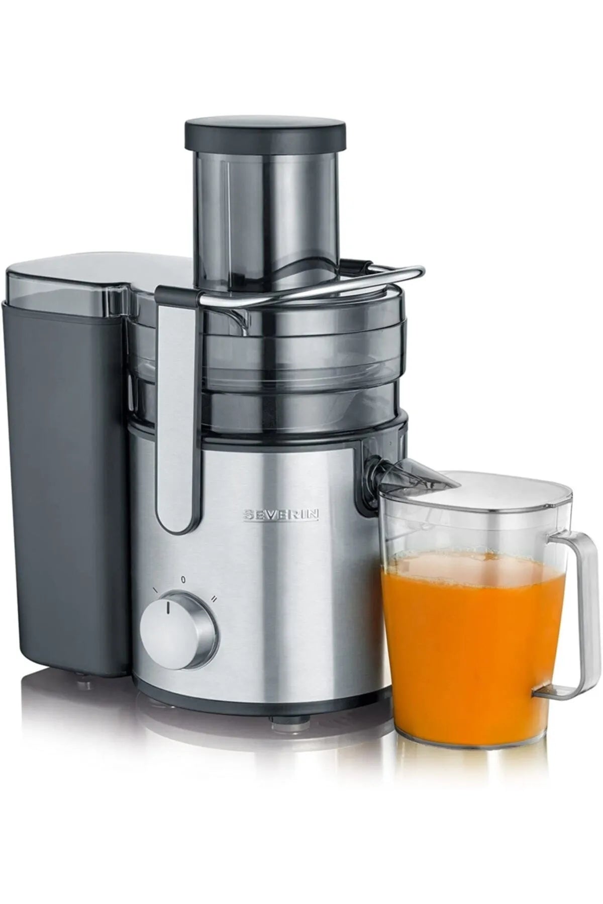 Severin Juicer 800 W Stainless steel, Black