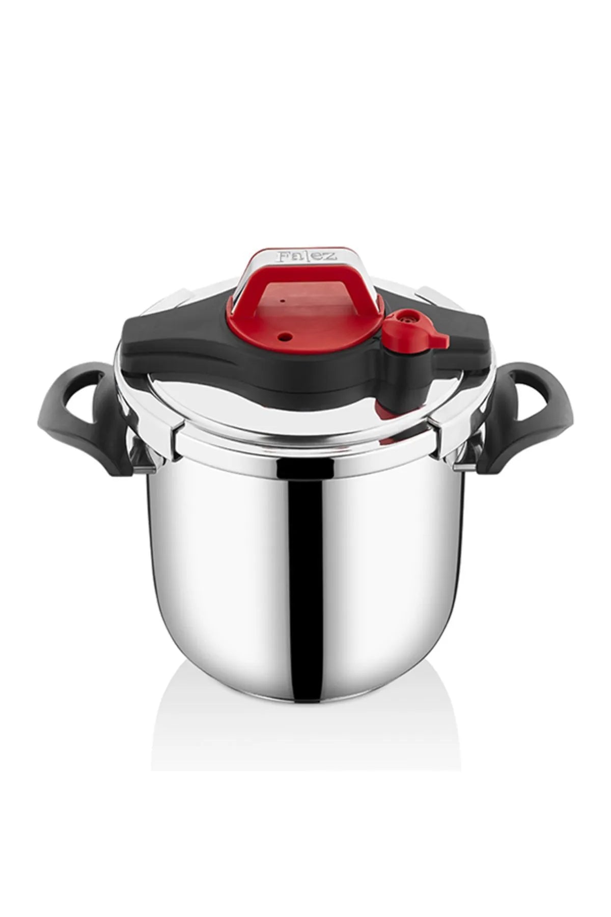 Falez Vento Pressure Cooker, Red, 9 Liter