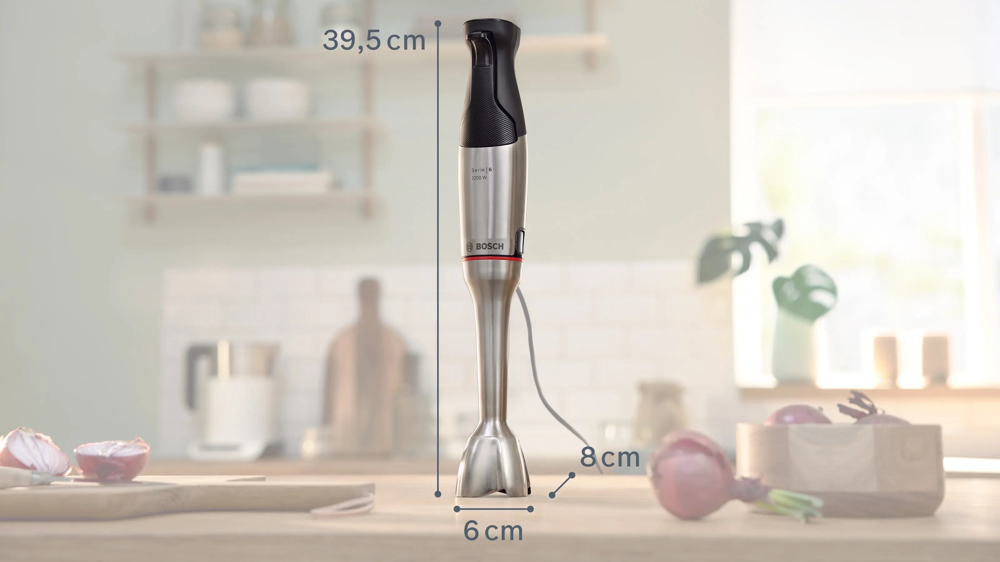 Bosch Hand Blender Ergomaster 1200 W Stainless Steel