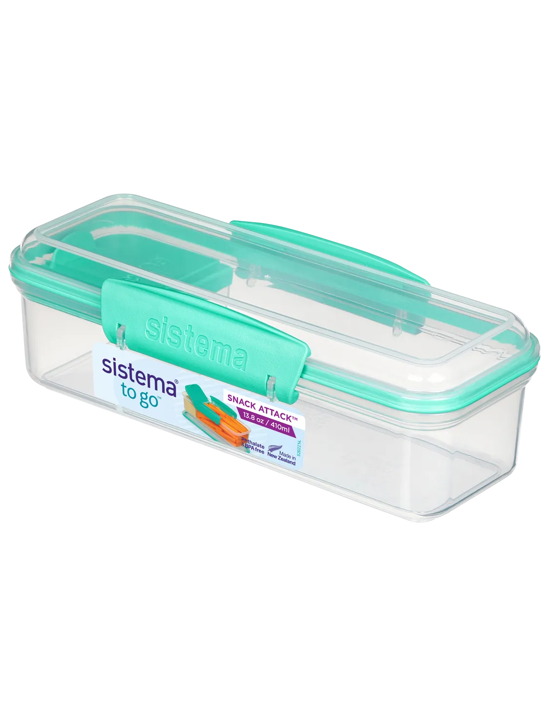 Sistema Klip It Snack Attack Container 412ml