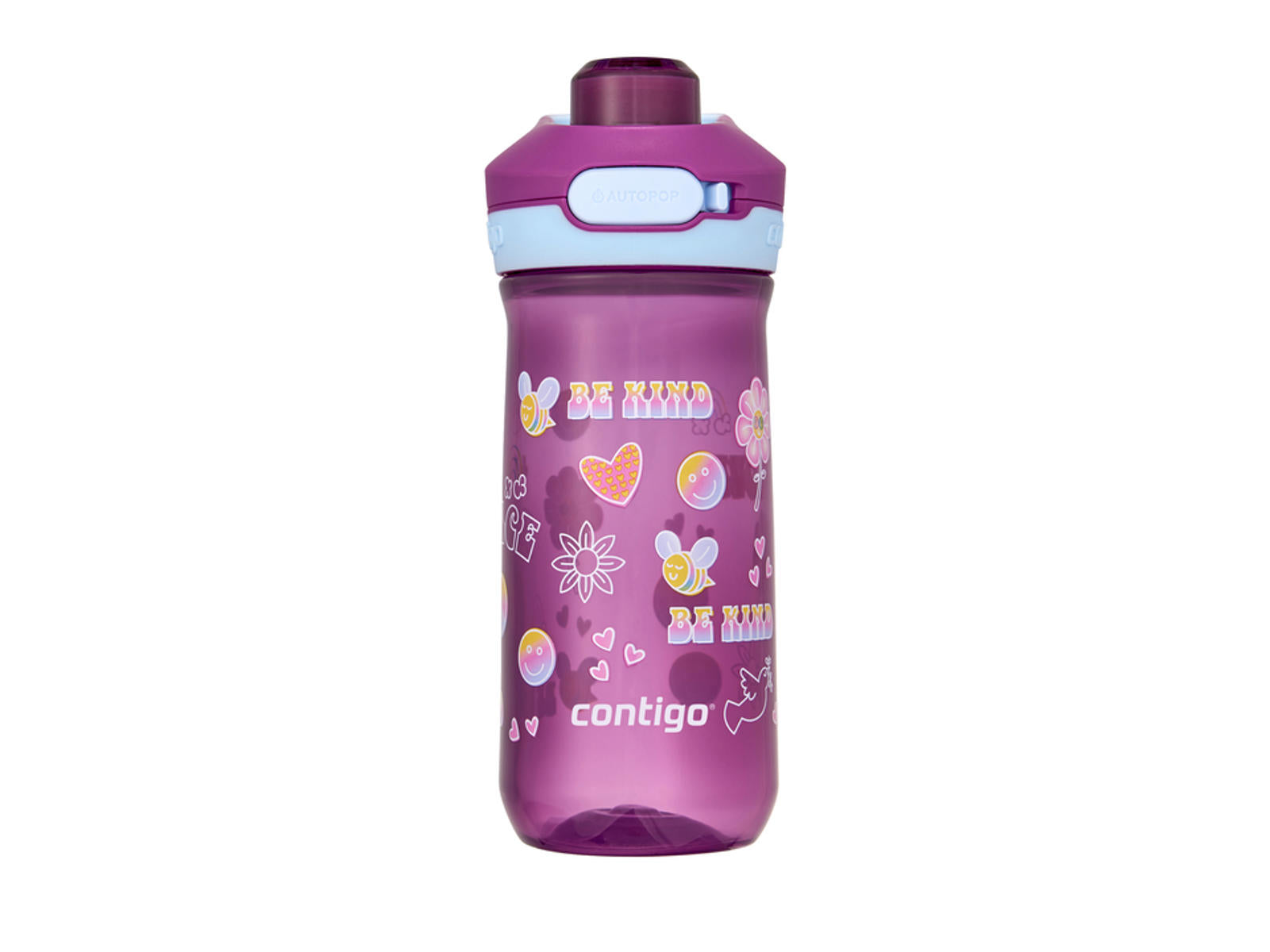 مطرة مي للأطفال Contigo Jessie 420 مل – لون عنب (Grape Retro)