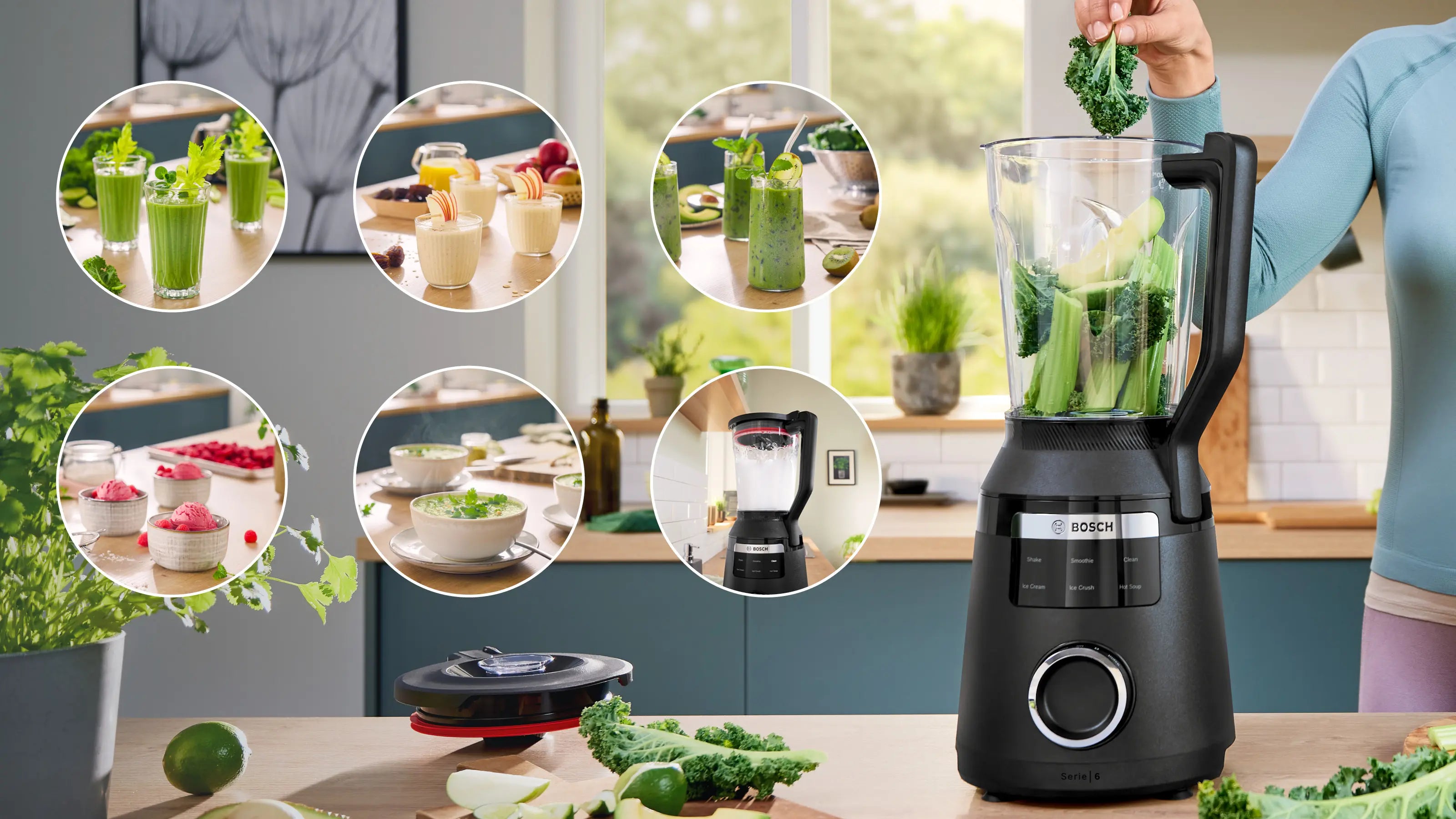Bosch Blender 1800w Serie 6 Black