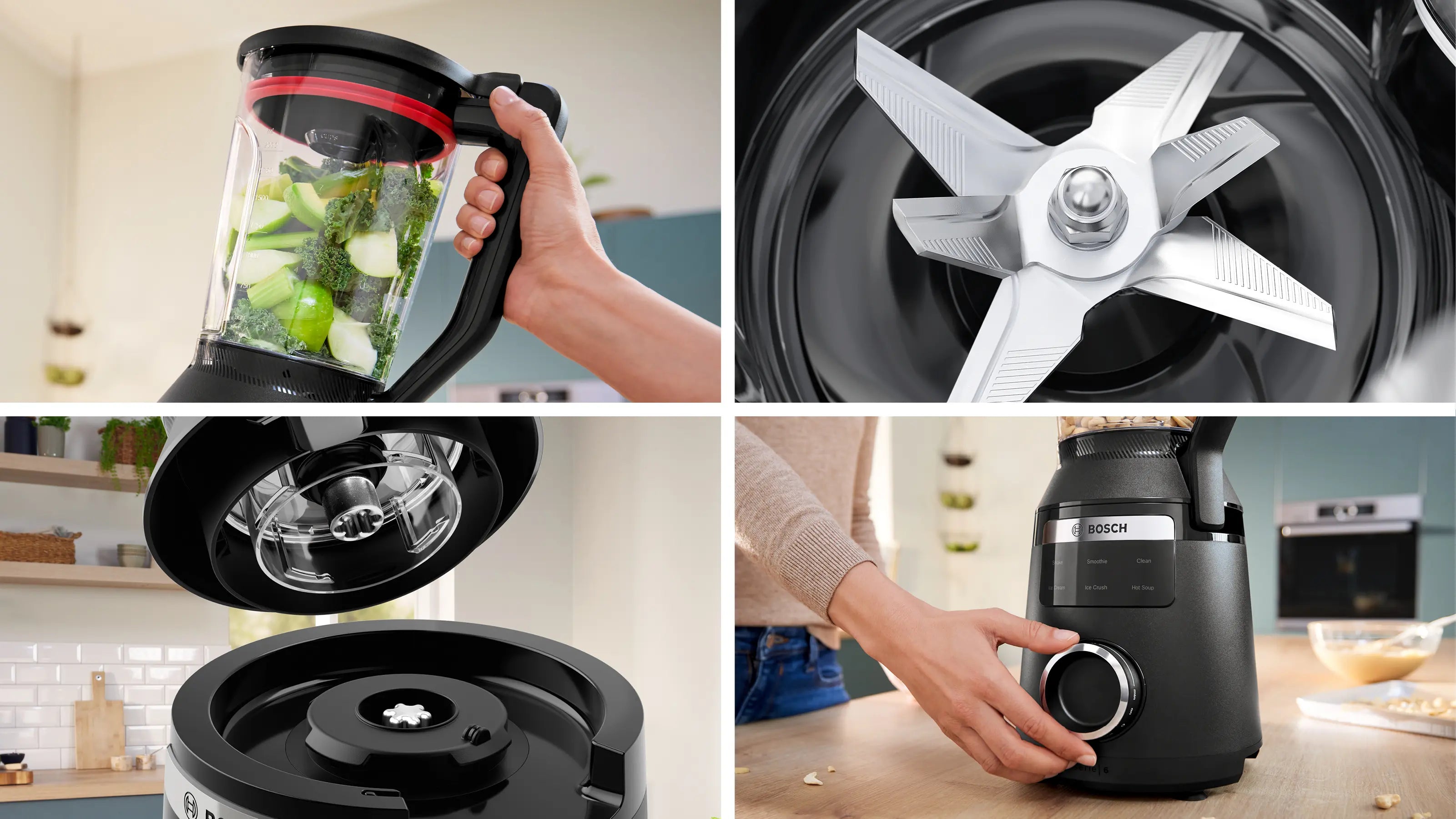 Bosch Blender 1800w Serie 6 Black