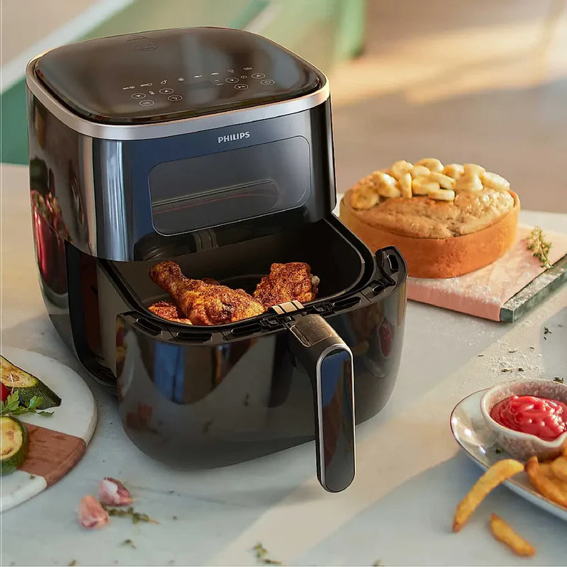 Philips Airfryer 5.6L With Digital Window And Rapid Air Technology