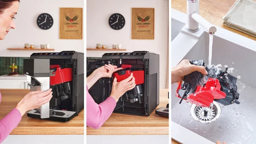 Bosch TPE40307 Fully Auto Espresso-Coffee Machine Series 4 1500w Inox Silver Metallic