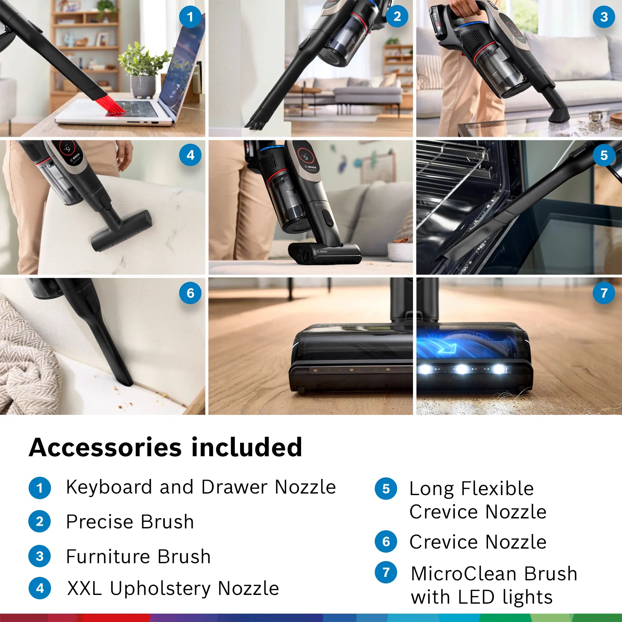 Bosch BCS931GAC Unlimited 9 Series 9Flagship Multi-Surface Cordless Vacuum