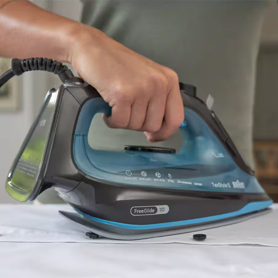 Braun TexStyle 5 SI5256BL | FreeGlide 3D SuperCeramic Iron | 2600W | Blue/Black