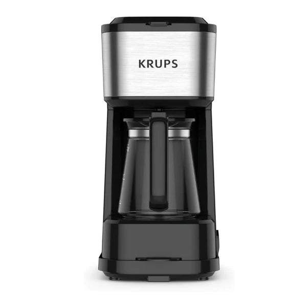 Krups Simply Brew Coffee Maker with Filter 4 in 1, Brew Options