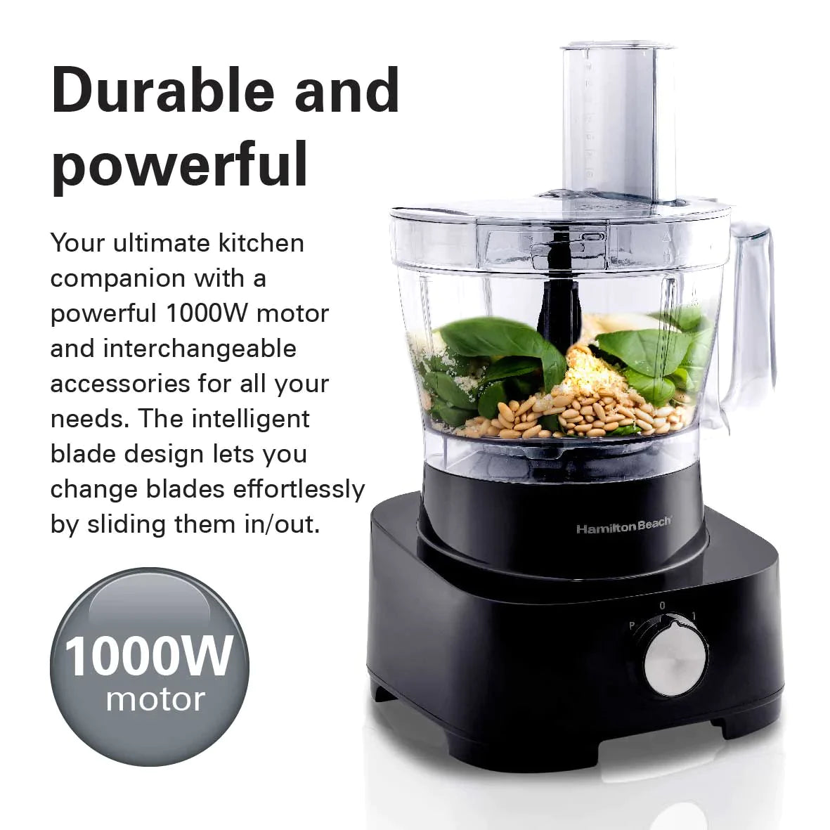 Hamilton Beach 11 in 1 Food Processor 1000W