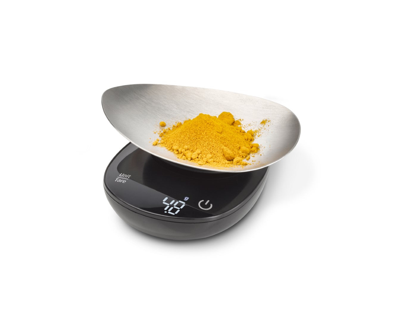 Caso Finocompact Kitchen Scale, Highly precise weighing scales for spices, tea, coffee, medicine, Stainless Steel. Caso Design Product