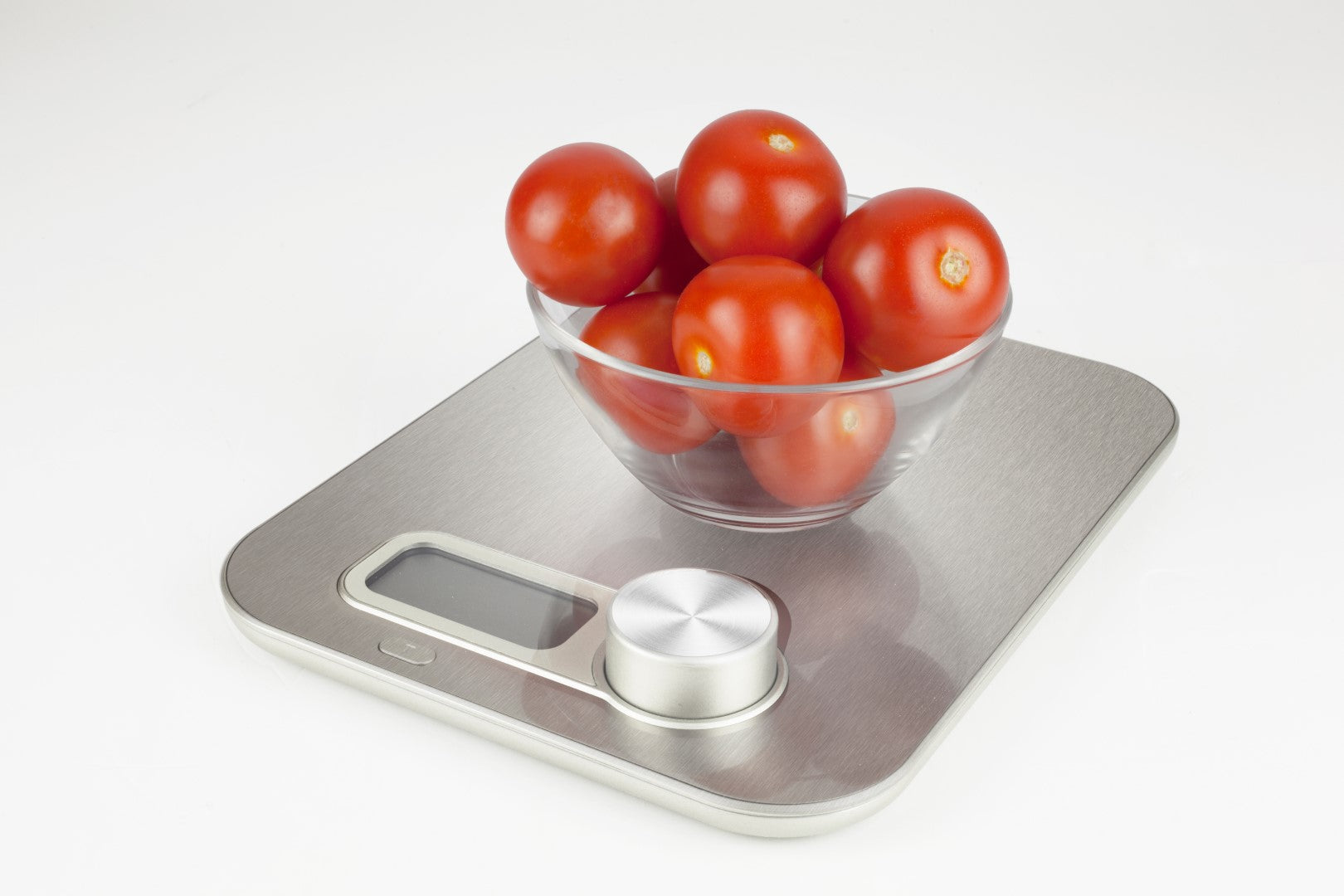 Caso Manual Energy Kitchen Scale, Brushed Stainless Steel, Digital Display. Caso Design Product