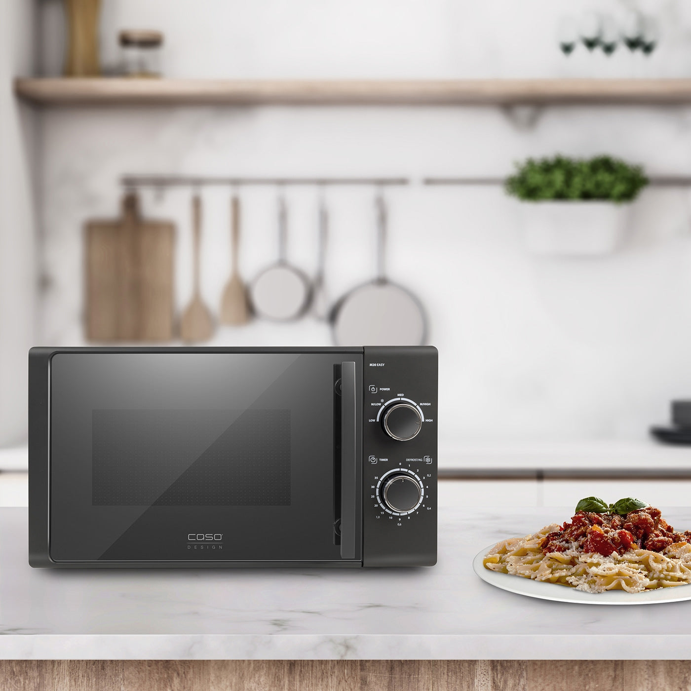 Caso Ecostyle Pro Microwave, 800W, 20 Liter. Caso Design Product
