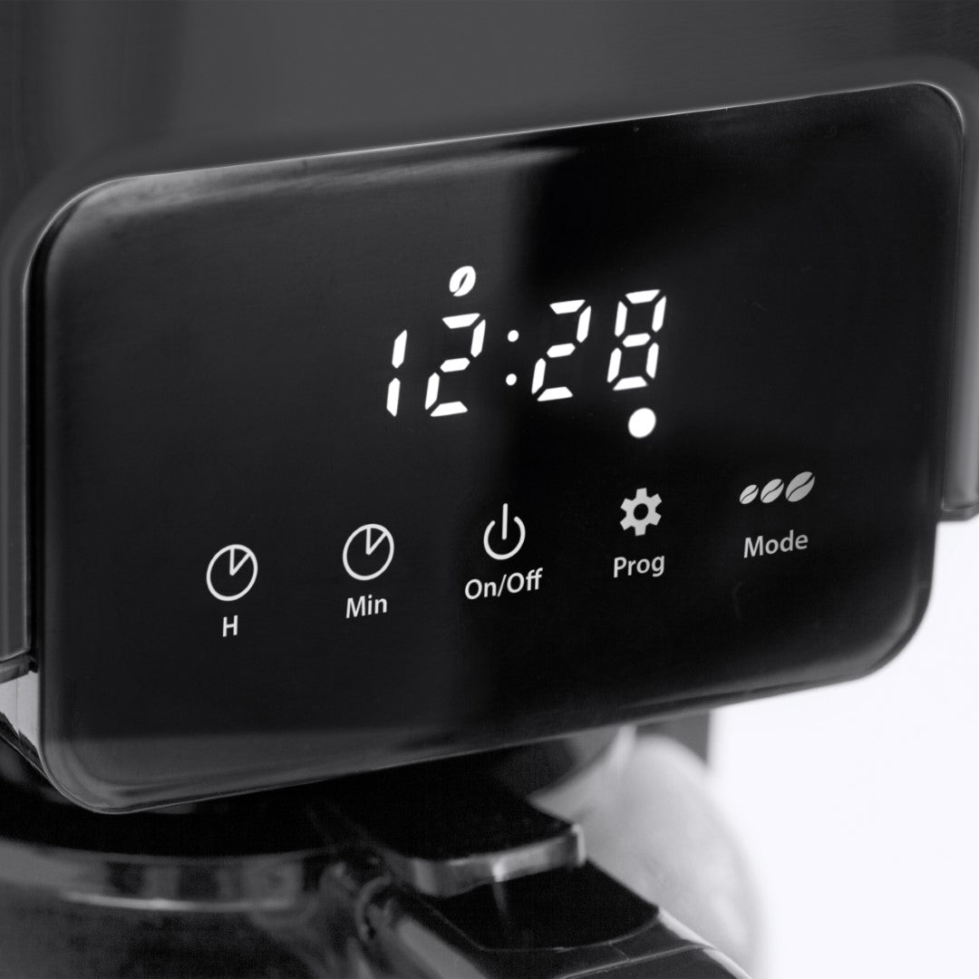Caso American Coffee Maker, Up to 12 Cups of aromatic coffee , 900W, 17-hole brewing head for optimum moistening of the coffee powder, Removable filter basket for easy cleaning, Automatic Timer. Caso Design Product