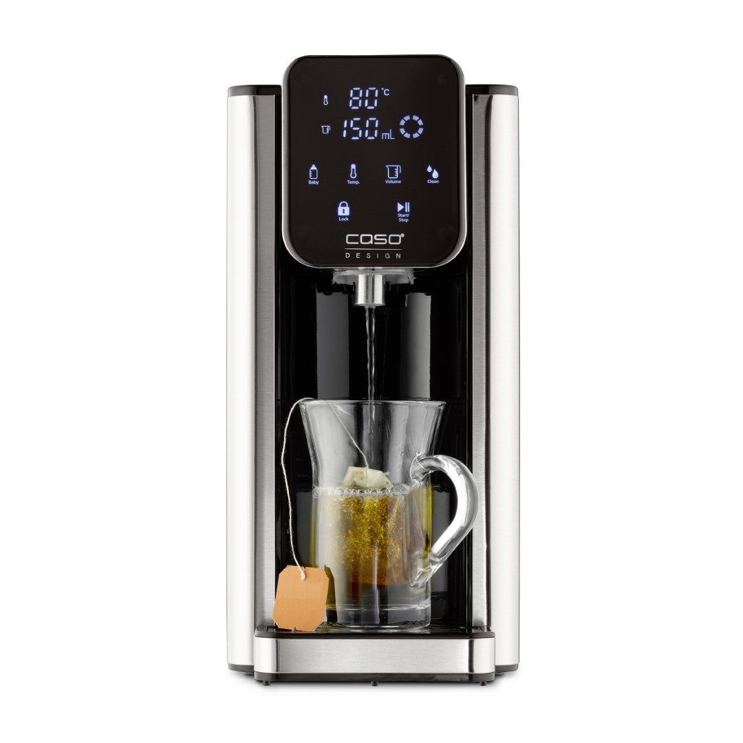 Caso Hot Water Dispenser, HW660, 2.7 Liter, 2600W, Black Stainless Steel, 100-400ml Hot water in seconds. Caso Product Design