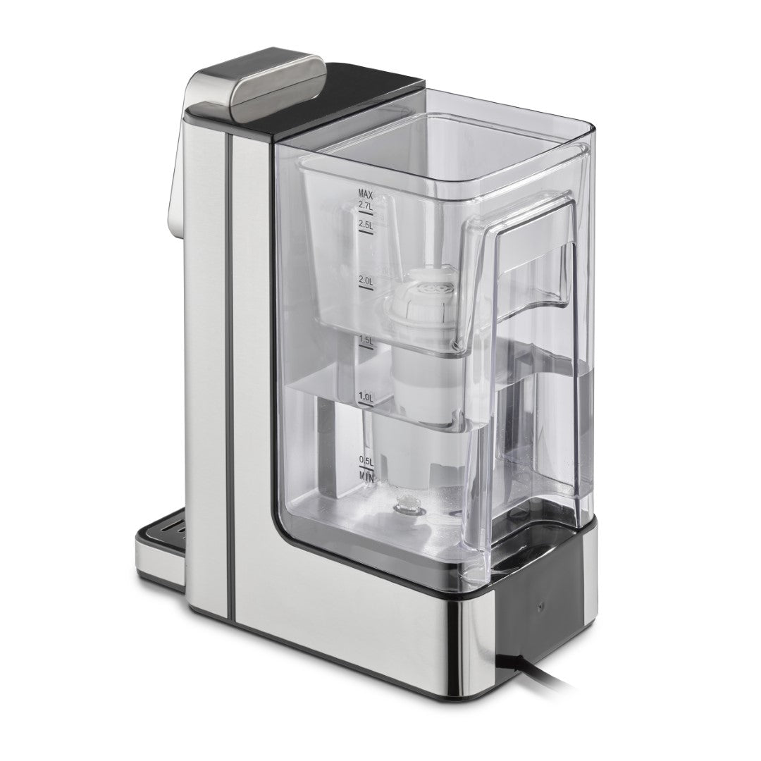 Caso Hot Water Dispenser, HW660, 2.7 Liter, 2600W, Black Stainless Steel, 100-400ml Hot water in seconds. Caso Product Design