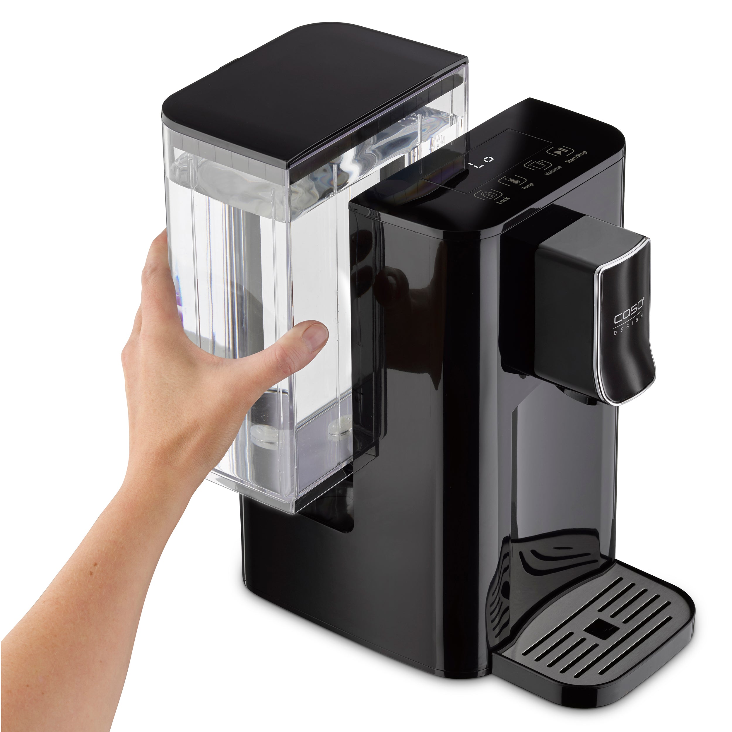 Caso Hot Water Dispenser, HW550, 2.9 Liter, 7 Adjustable Temprature levels from 40-100 C. Caso Design Product