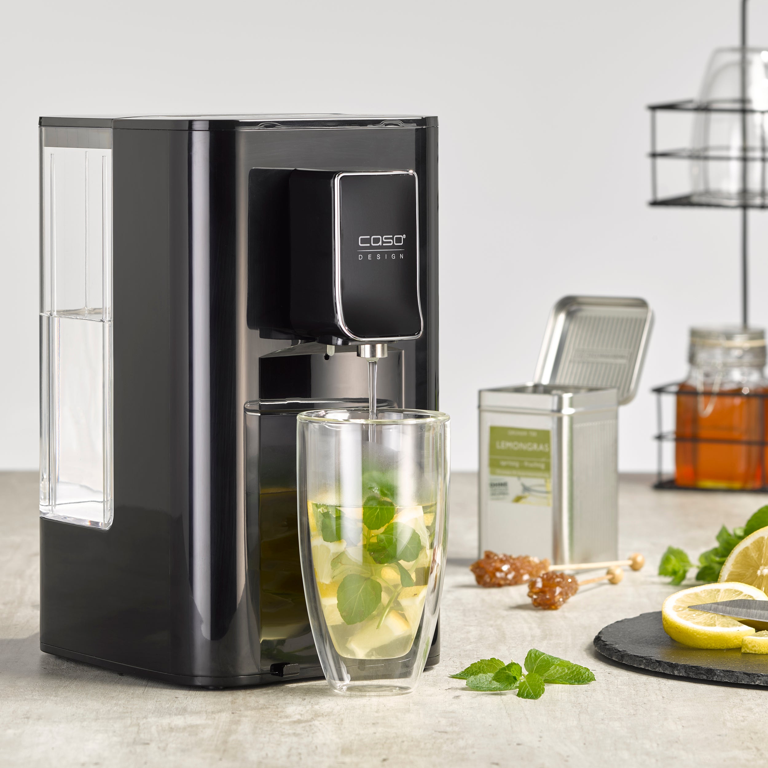 Caso Hot Water Dispenser, HW550, 2.9 Liter, 7 Adjustable Temprature levels from 40-100 C. Caso Design Product