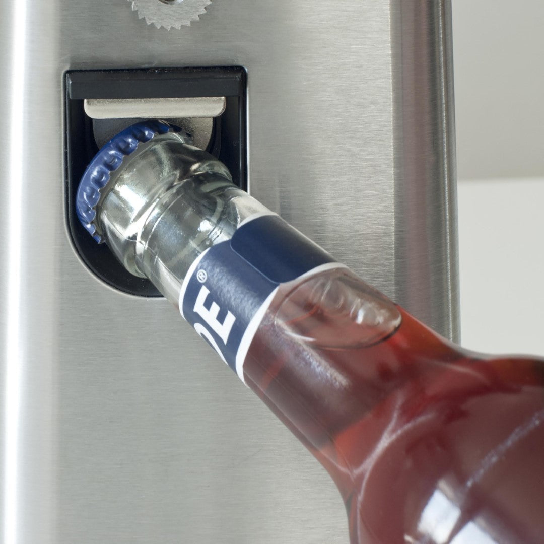 فتاحة ومبراة سكاكين متعددة الاستخدامات من كاسو D10، هيكل من الستانلس ستيل عالي الجودة، مرن للاستخدام كفتاحة زجاجات ومبراة سكاكين وفتاحة علب  منتج تصميم كاسو، الأردن