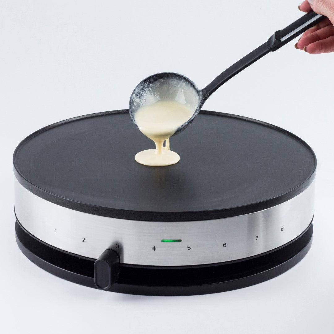 Caso Crepe Maker, 1300W, Extra-large cooking surface 33cm in diameter. Caso Design Product