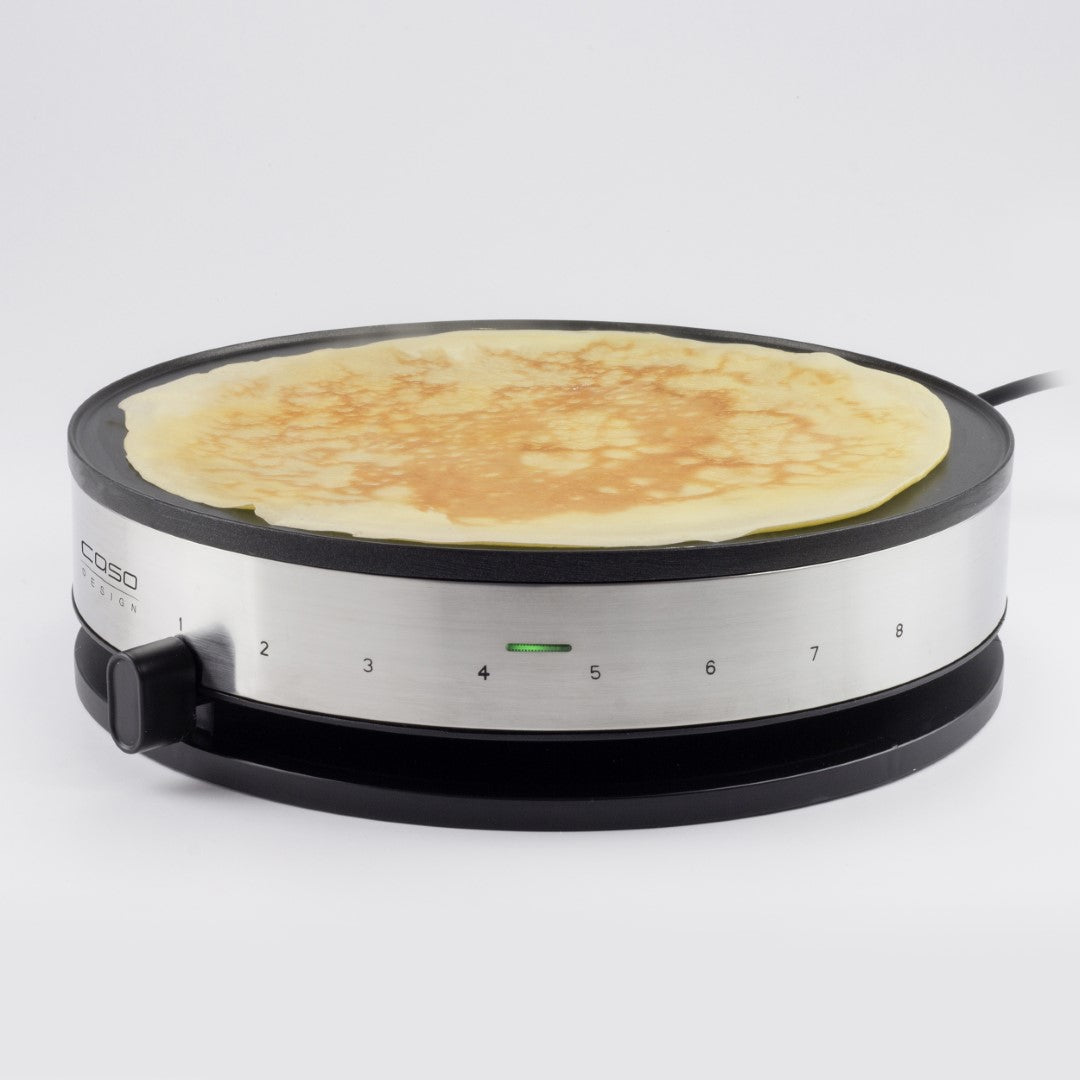 Caso Crepe Maker, 1300W, Extra-large cooking surface 33cm in diameter. Caso Design Product