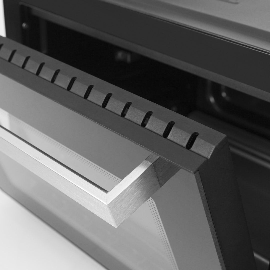 Caso Classic Oven, 26 Liter , 5 functions: Top and bottom heat, bottom heat, top heat, convection, and grill and revolving spit, 4 levels of insertions, Black. Caso Design Product