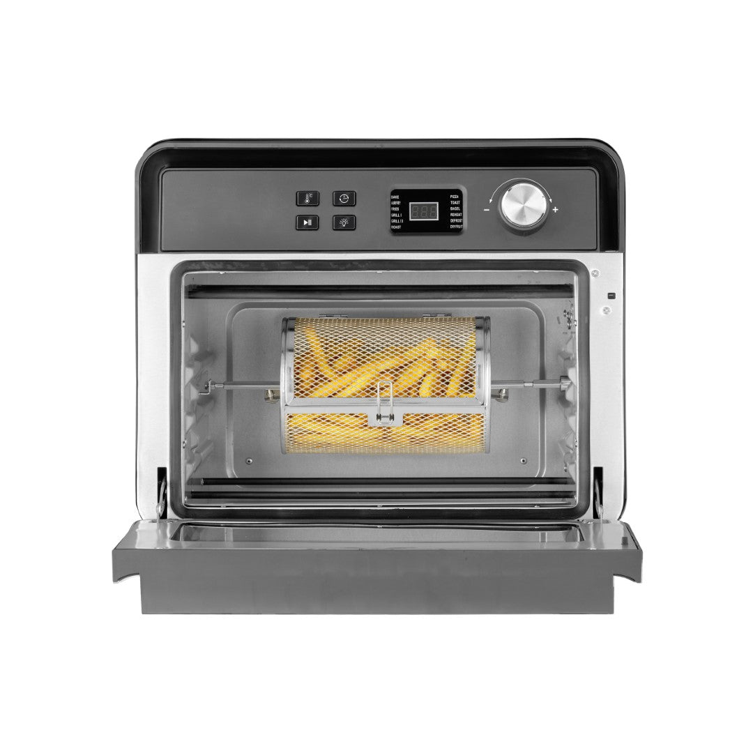Caso Airfry Chef Hot Air Fryer With Timer, 1700W, Black , 3 Temperature Levels from 40°C to 230°C (5°C Increments). Caso Design Product