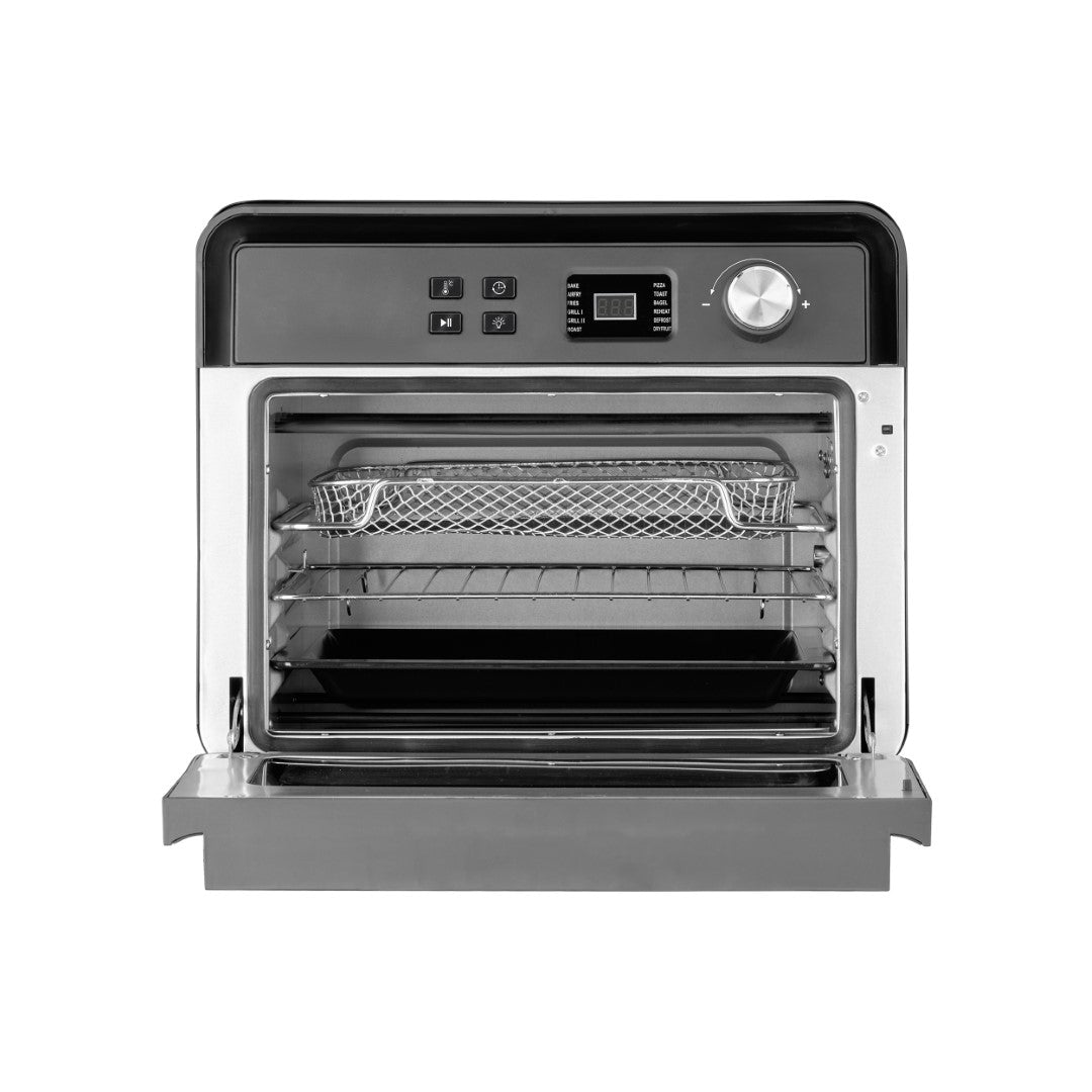Caso Airfry Chef Hot Air Fryer With Timer, 1700W, Black , 3 Temperature Levels from 40°C to 230°C (5°C Increments). Caso Design Product
