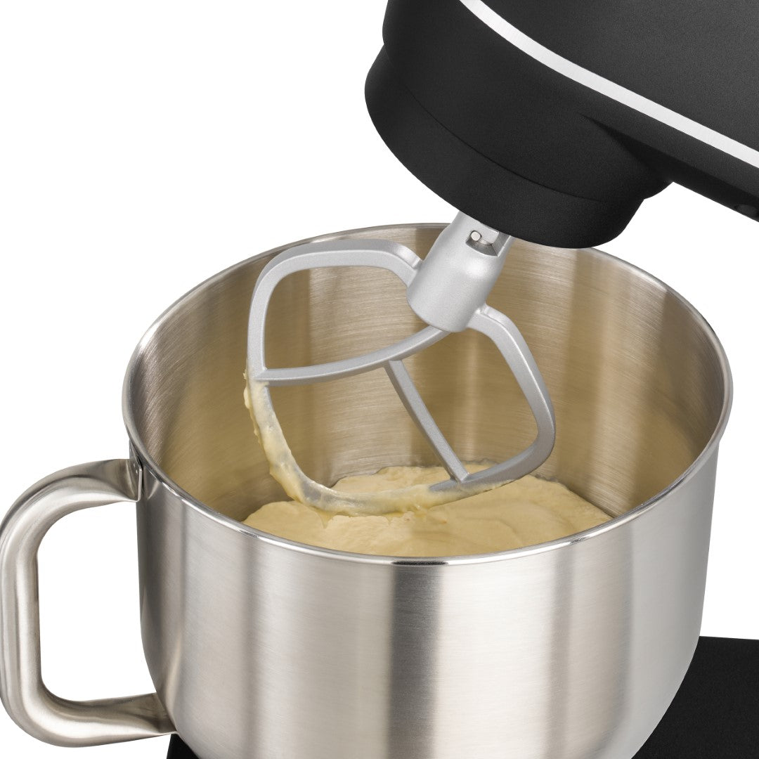 Caso Mixer, 6 Liter Stainless Steel Bowl, 1800W, Black, 10 Speed, Touch Control. Caso Design Product