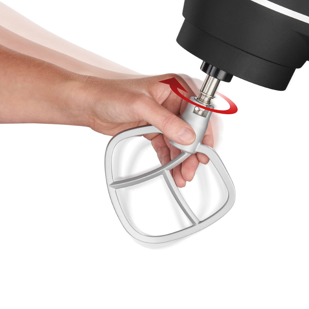 Caso Mixer, 6 Liter Stainless Steel Bowl, 1800W, Black, 10 Speed, Touch Control. Caso Design Product