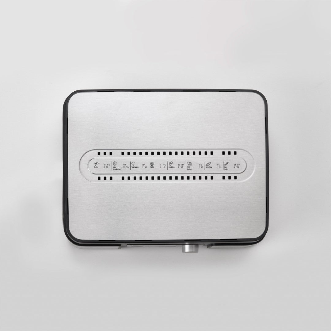 Caso Food Dehydrator , Temperature adjustable from 30 °C to 70 °C (in 5 °C increments), For drying and preserving of fruit, vegetables, herbs, mushrooms, meat, nuts, grains, seeds. Caso Design Product