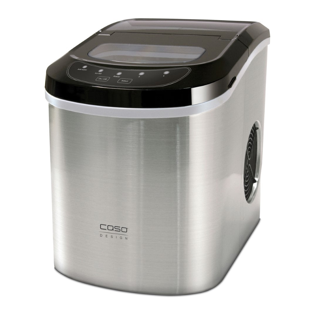 Caso Icemaster Pro Ice Cube Maker, 140W, Large Water Tank 1.7 Liter, Fast Preparation of Ice cubes in 6-13 min, Automatic Cutout. Caso Design Product