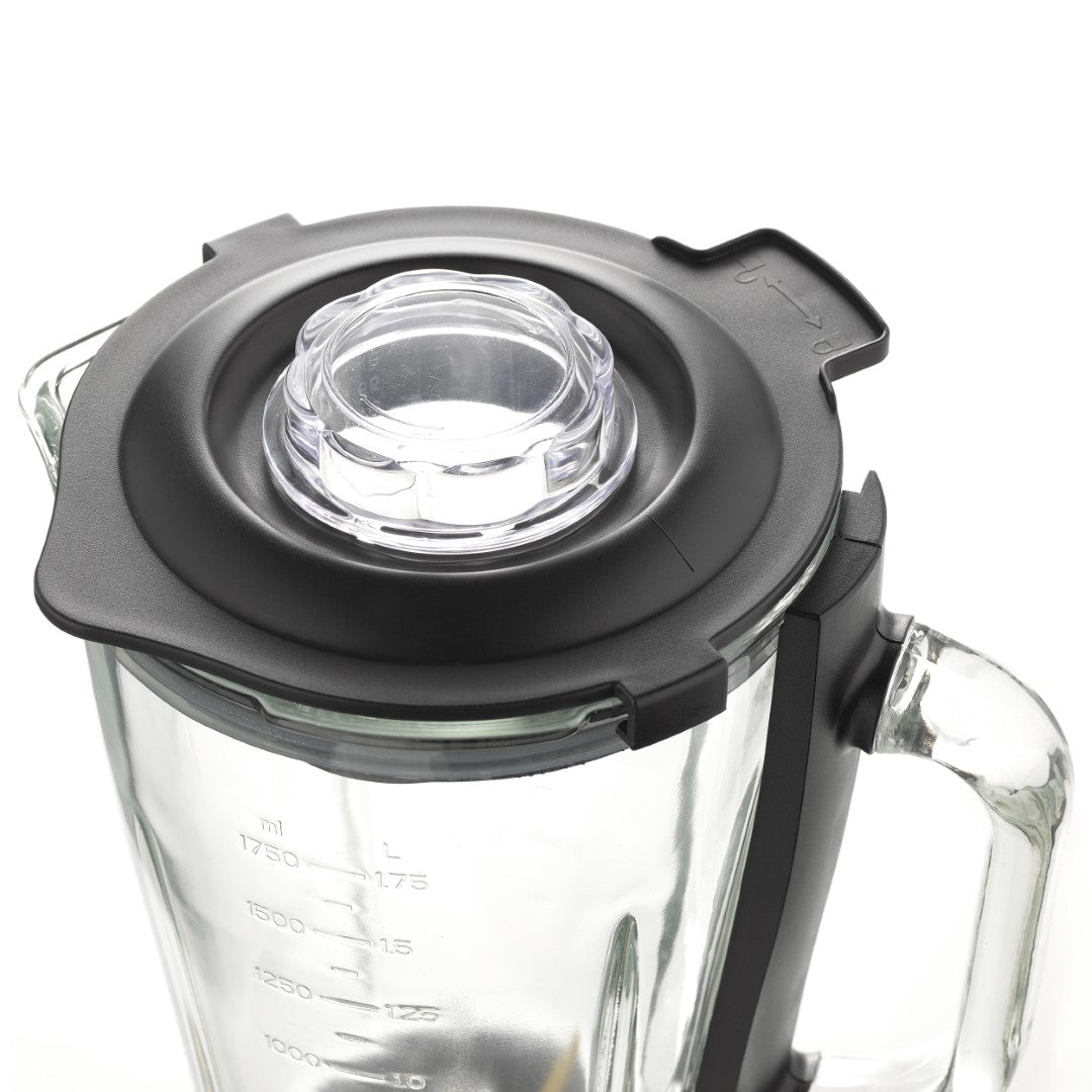 Caso Blender Set With Accessories: Drinking Bottle and Chopper , 1800W, Large Mixing Container 1.75L Stainless Steel Housing. Caso Design Product