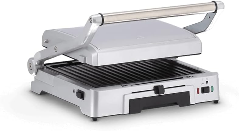 Severin Automatic Grill, Approx. 1800 W /Silver 2 exchangeable