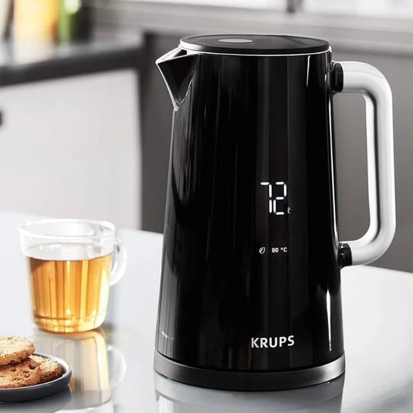 Krups Smart'n Light Electric Kettle 5 Temperature Settings 1.7L