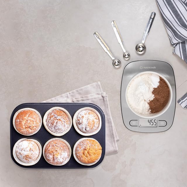 Nutricook Kitchen Scale 2 KS205S-ME | 5kg Digital Scale | Stainless Steel