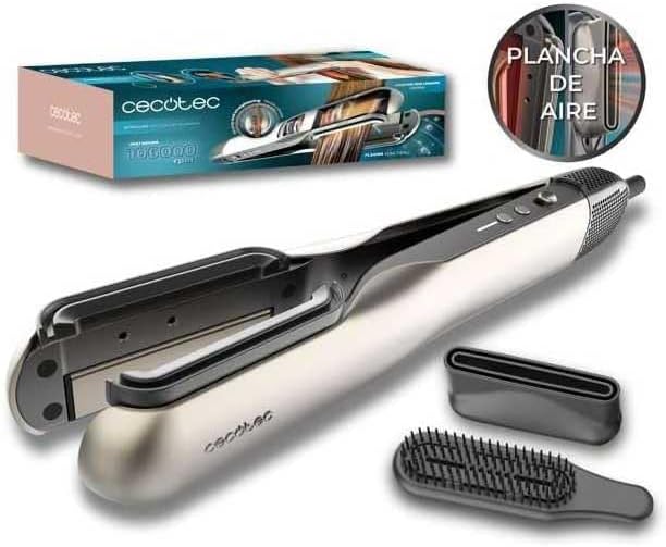Cecotec Air Lisse Champagne Air Hair Straightener and Dryer