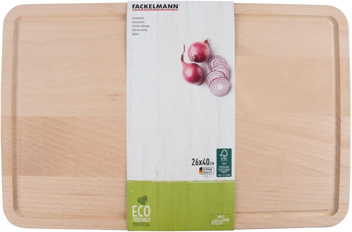 Fackelmann Cutting Board, Beech, 260X400 mm